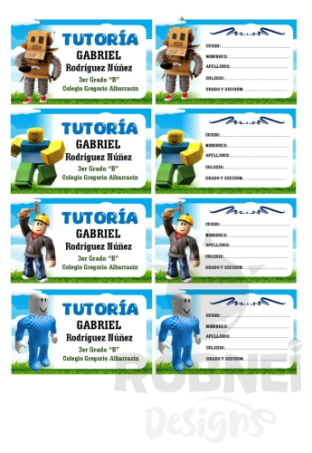 Roblox boy Etiqueta